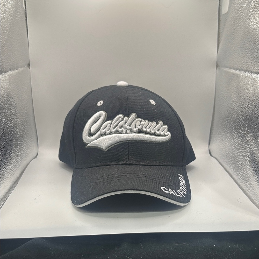 Black and White California Cap